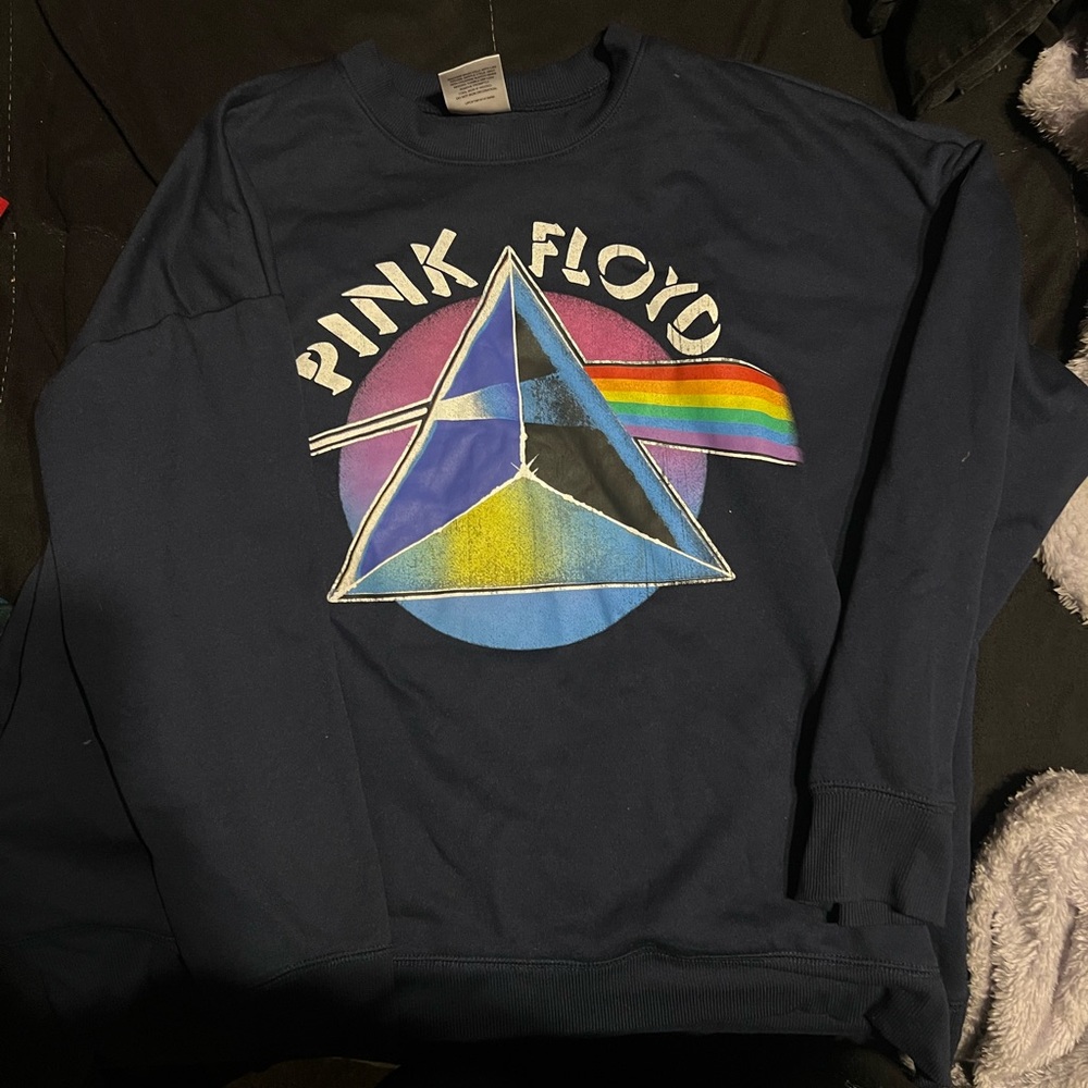 Pink Floyd Navy Hybrid Top